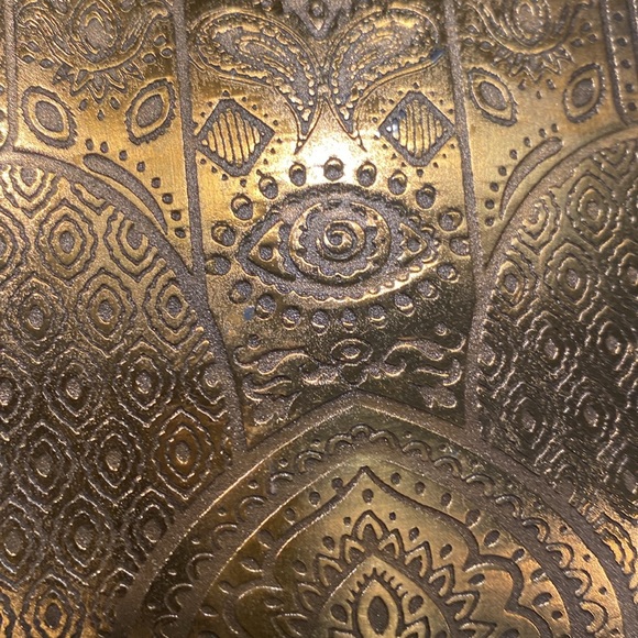 HAMSA Brass Hand Hooks, Set of 2 - Picture 3 of 8